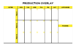 Production Tracking 60"x30"