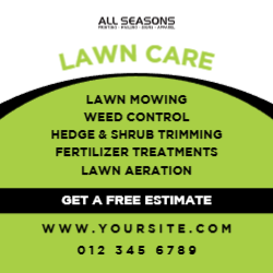 Business Sign 1 4'x4'