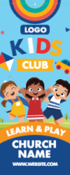 Kids Banner 1 36"x90"