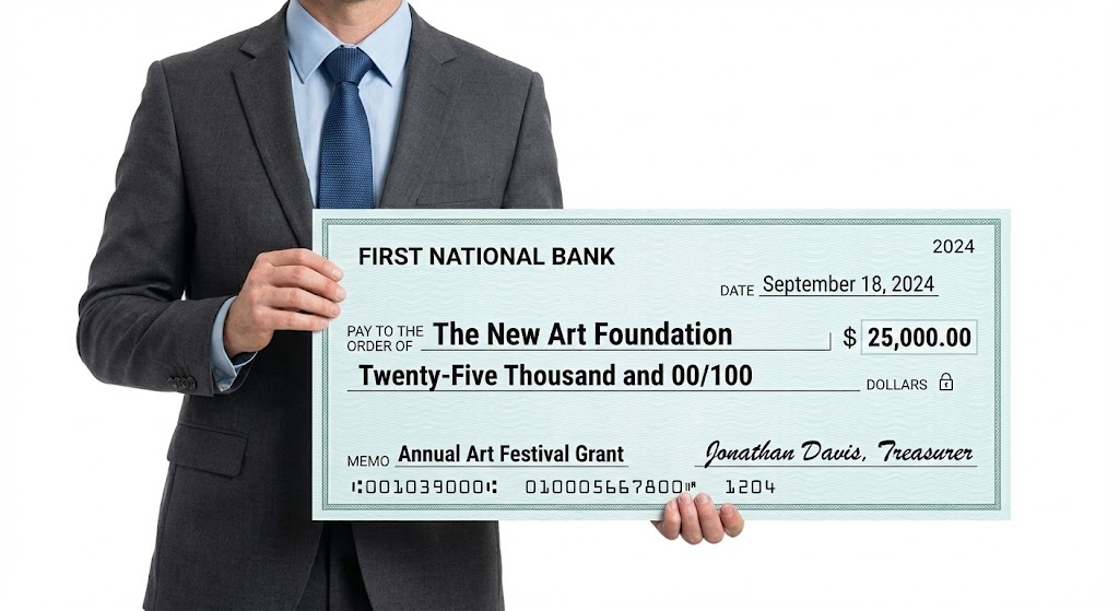 Giant Presentation Check