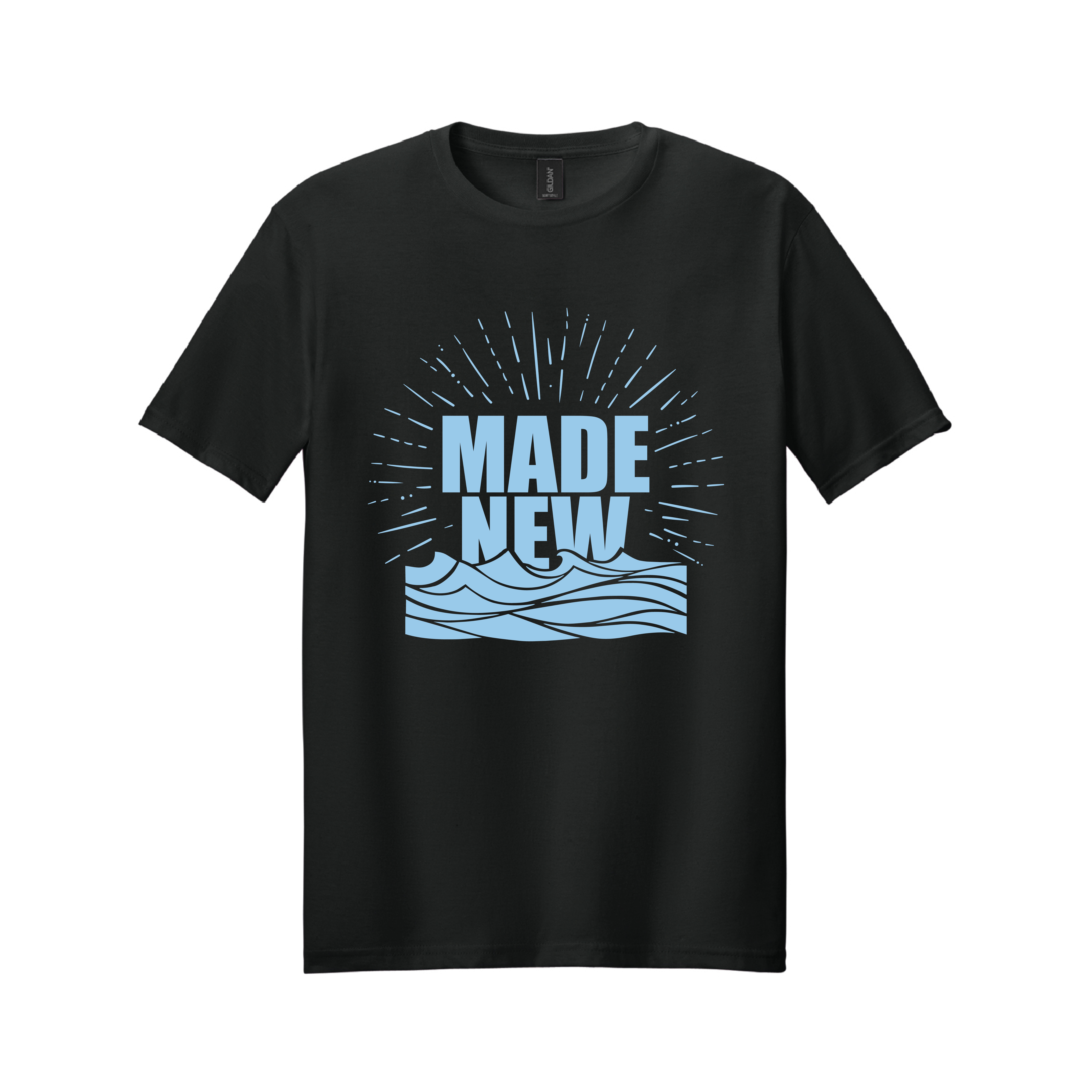 Baptism Shirt - Single Color, Front Print