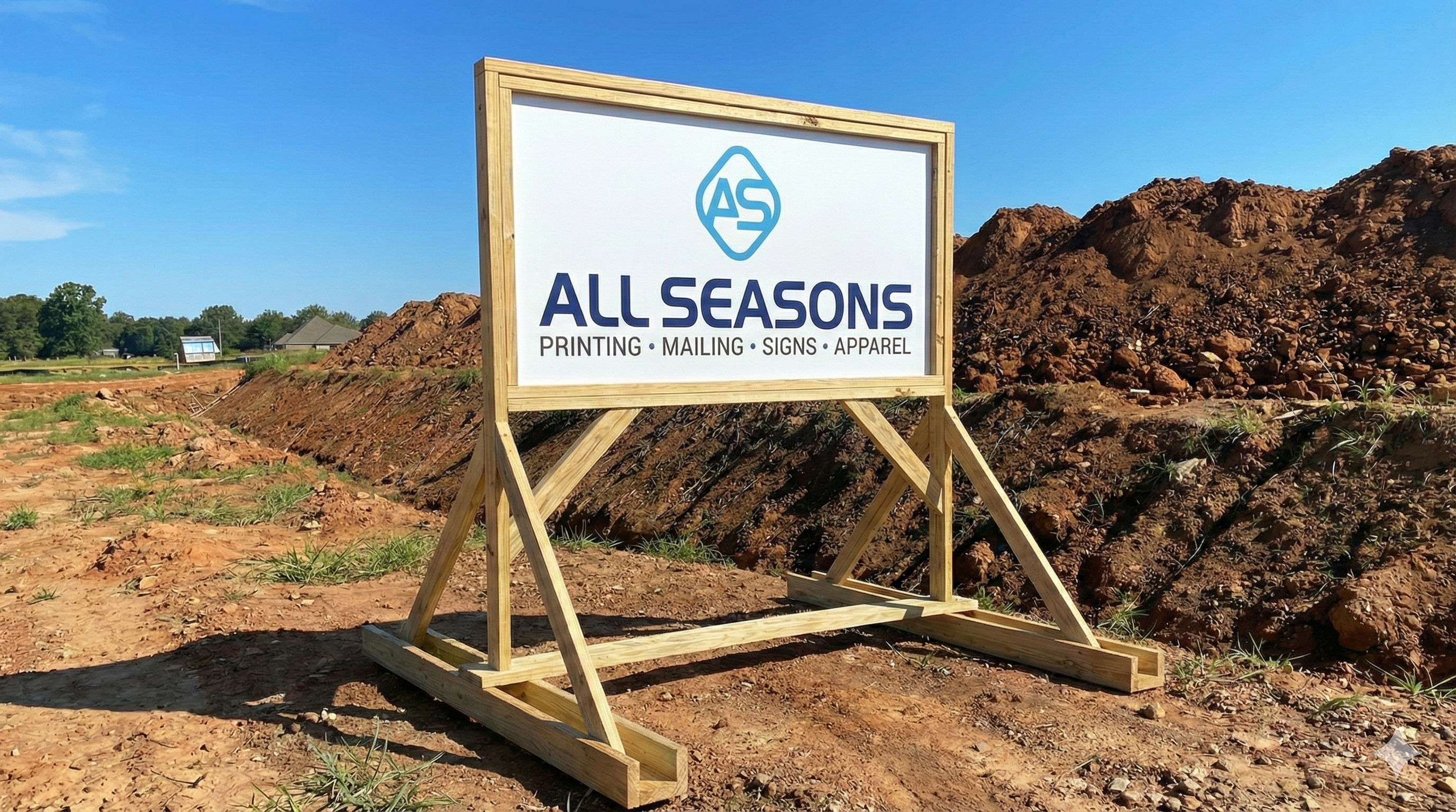 Horizontal Sled Sign - 8'x4'