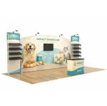 Impact Showcase 10'x20' Tradeshow Booth Kit 2