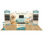 Impact Showcase 10'x20' Tradeshow Booth Kit 1