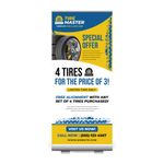 Economy Retractable Banner Stand 6