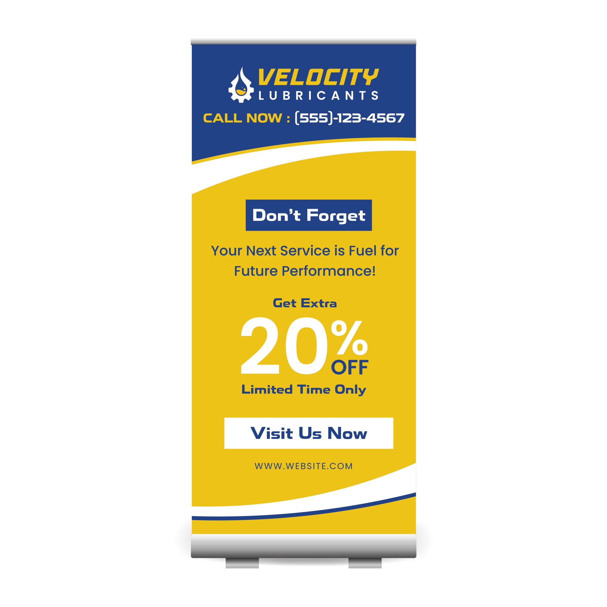 Economy Retractable Banner Stand 3