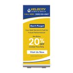 Economy Retractable Banner Stand 3
