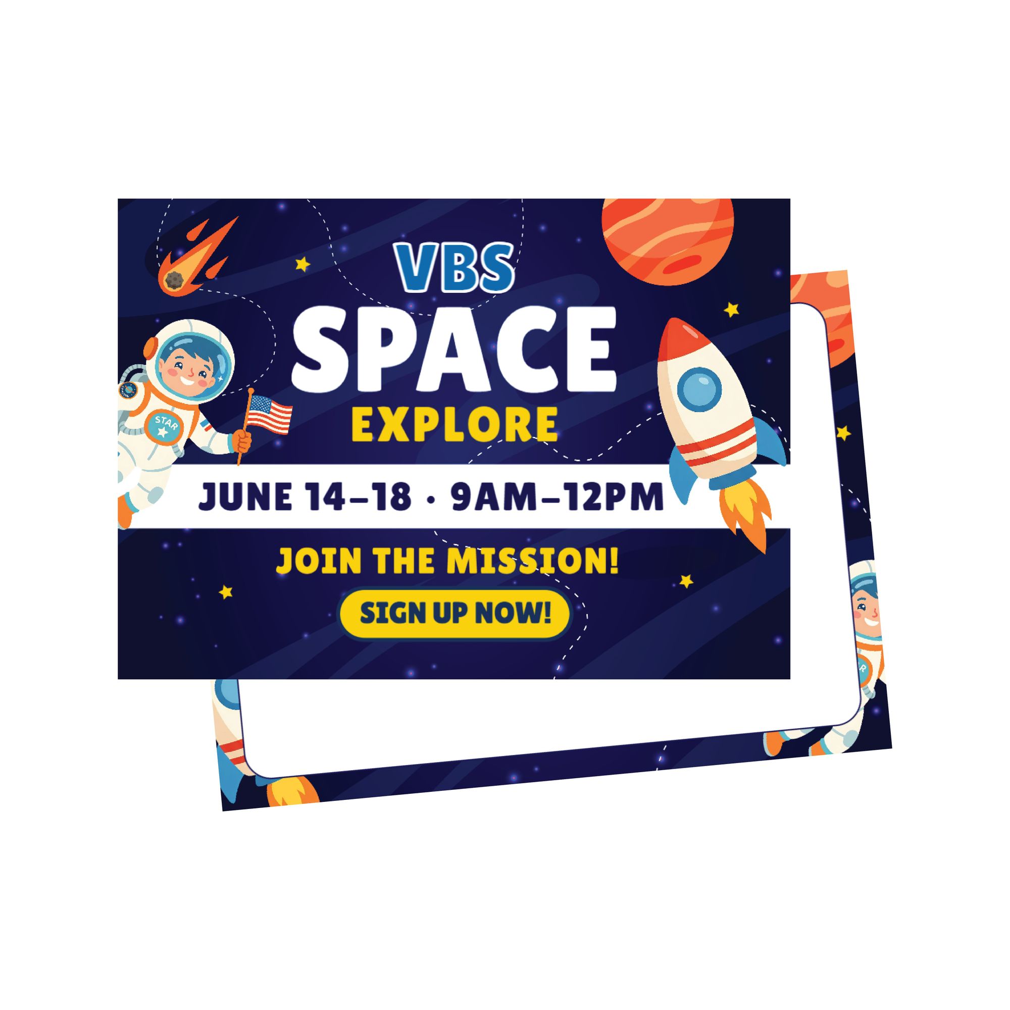 VBS Invite Cards 2