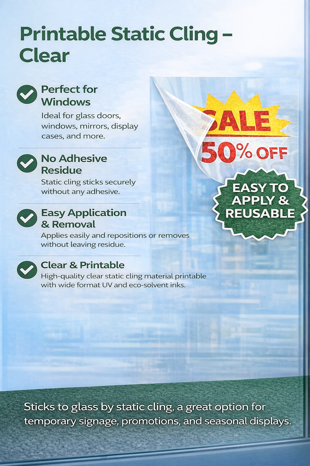 Clear Window Clings 2