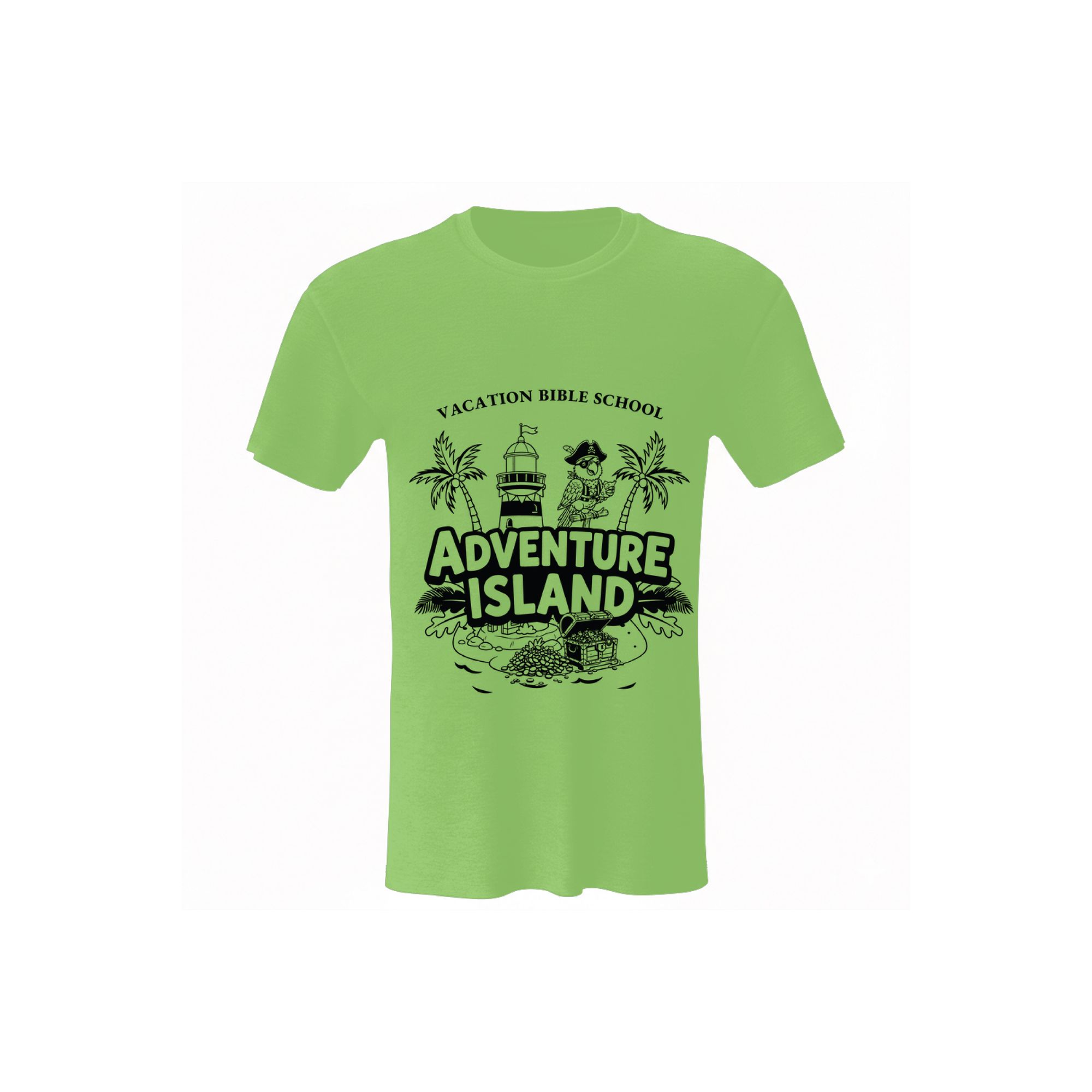 VBS Shirt - Single Color, Front Print 1