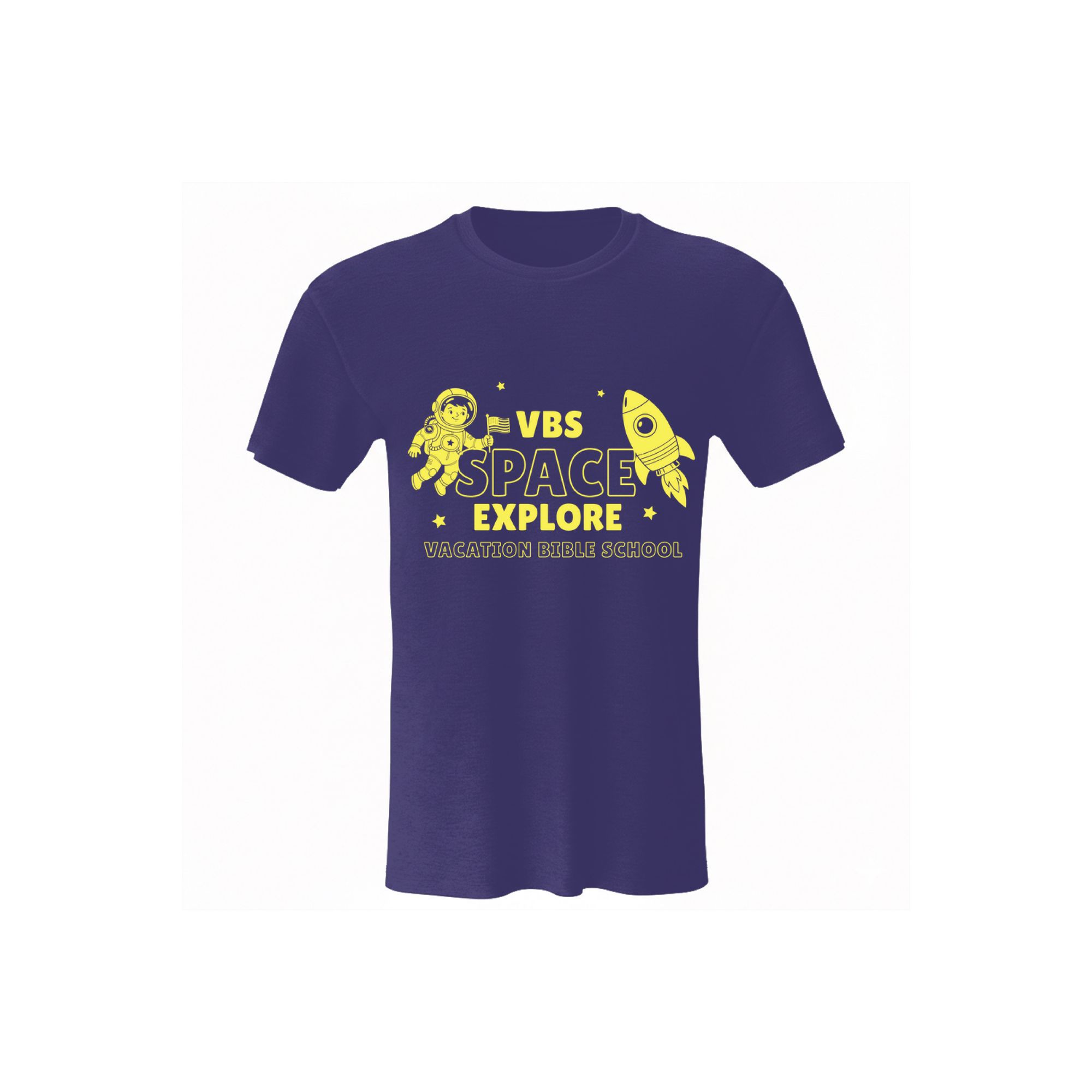 VBS Shirt - Single Color, Front Print 3