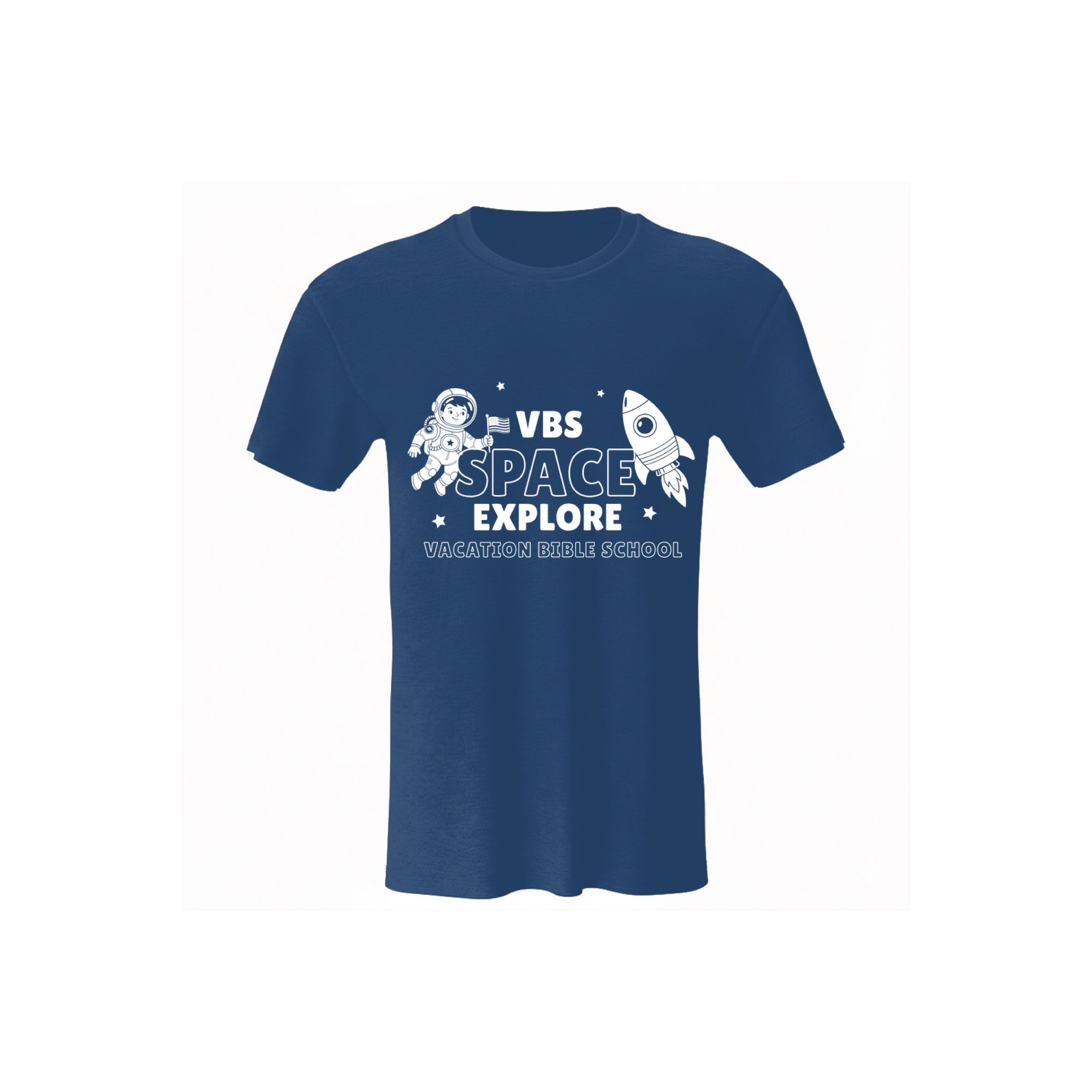 VBS Shirt - Single Color, Front Print 4