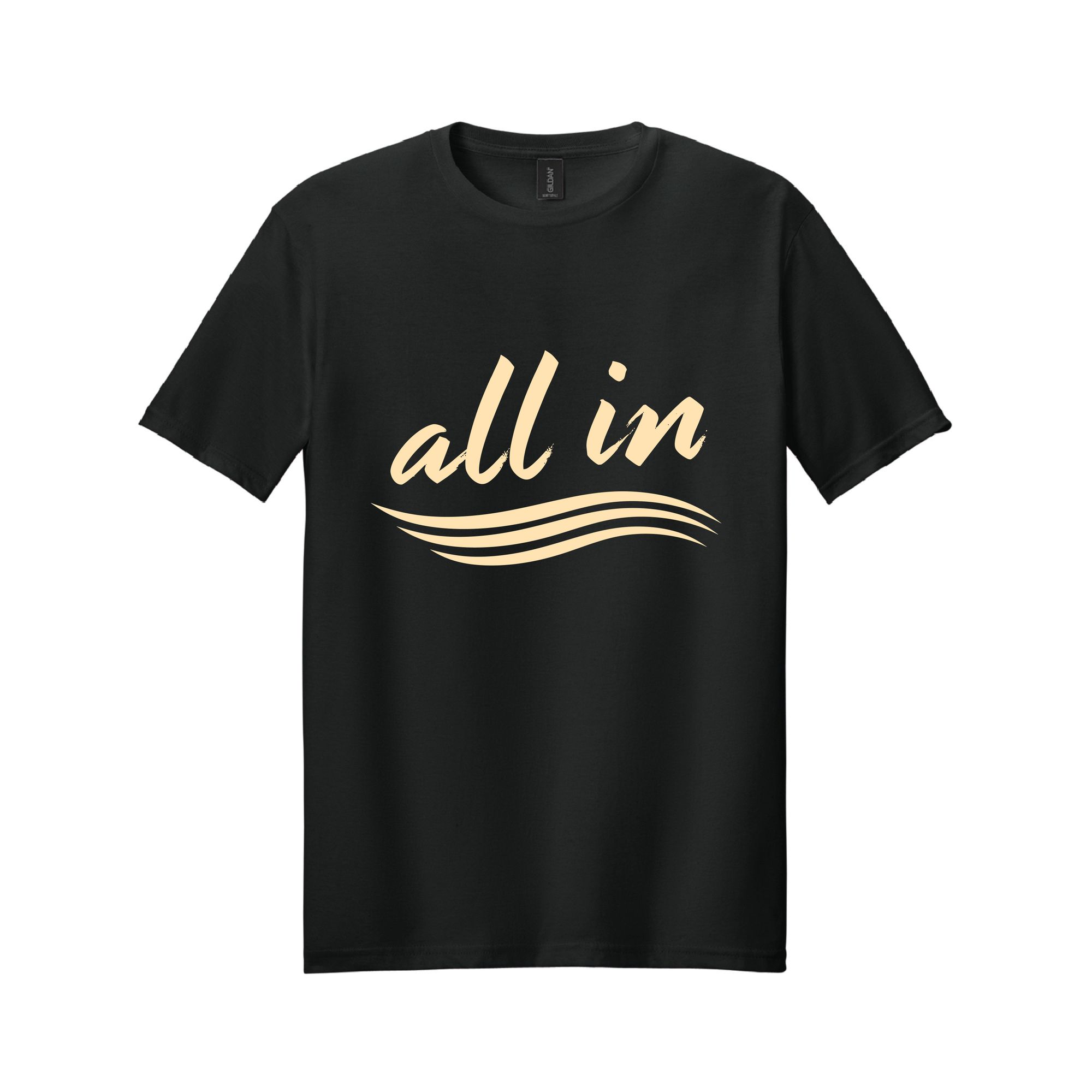 Baptism Shirt - Single Color, Front Print 2