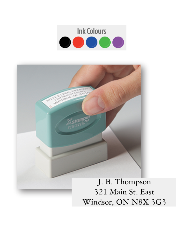 Affordable Rectangle Stamps for Every Industry | A&B Print