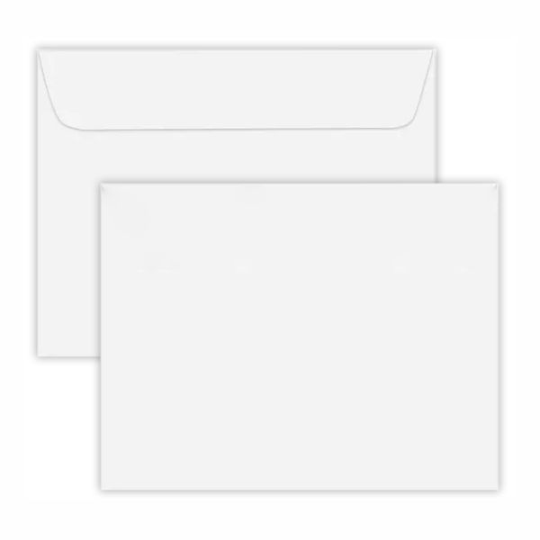 Bulk plain envelopes without printing for mailing