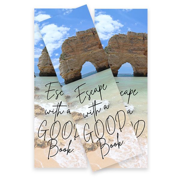 Custom bookmarks designed for marking pages in books or documents, featuring a personalized design with durable materials, id