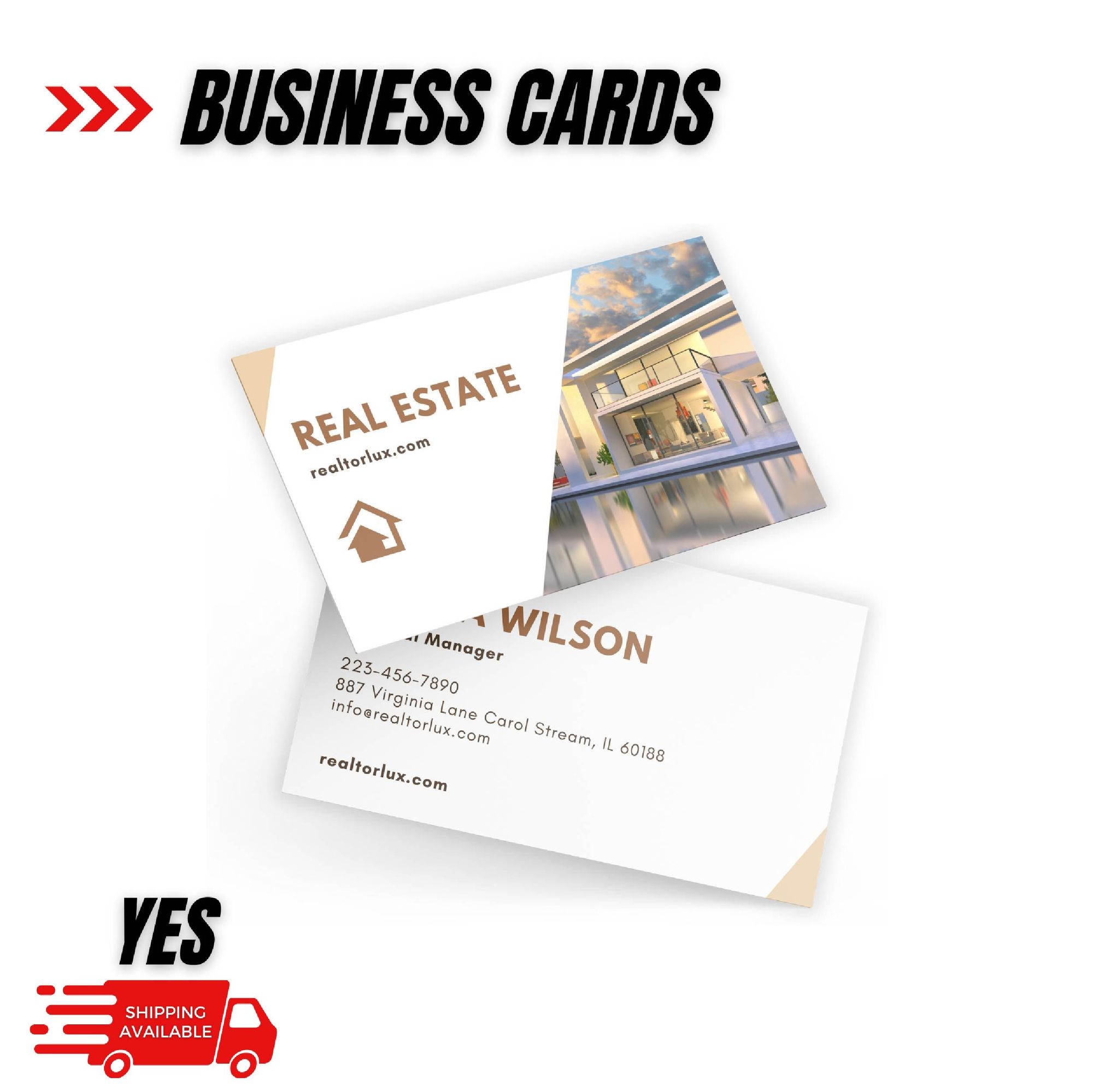 Standard Business Cards
