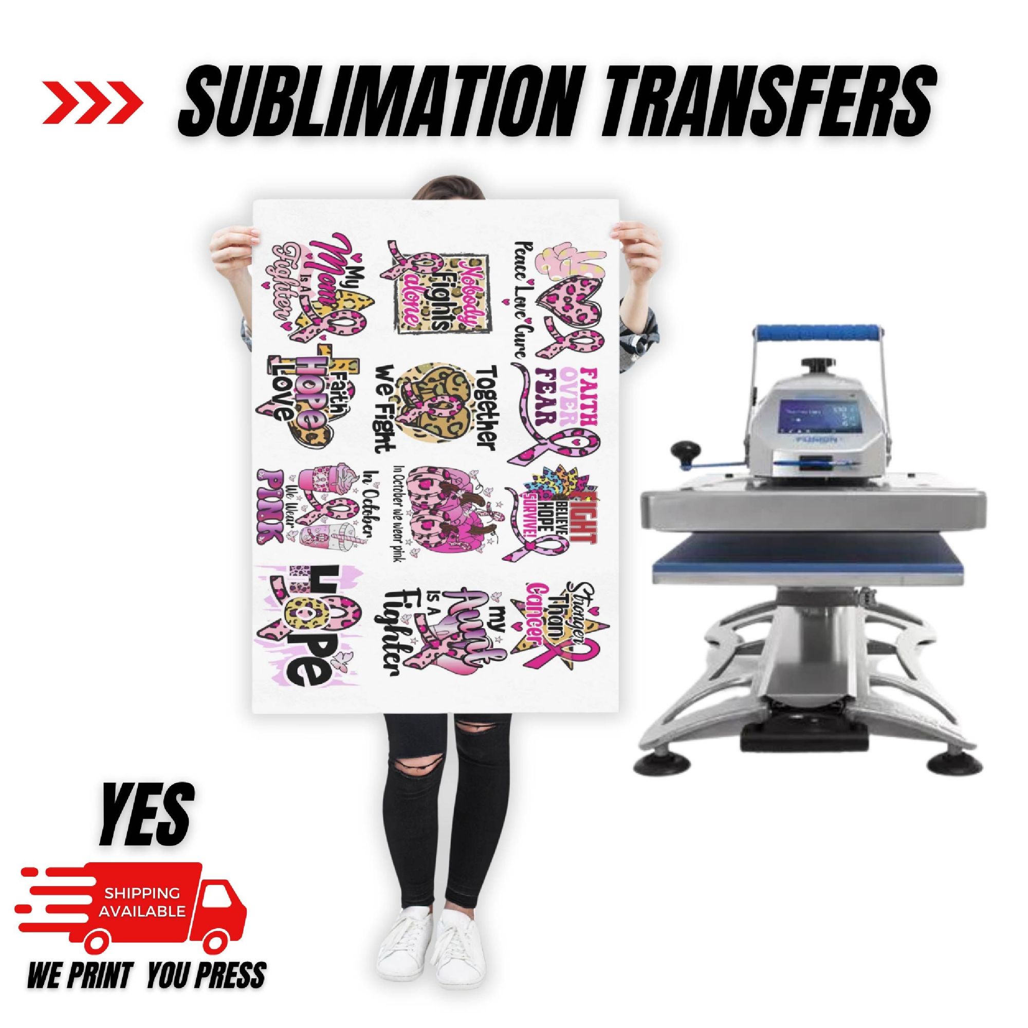 Sublimation Transfers