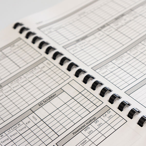 Cerlox bound cerlox comb binding