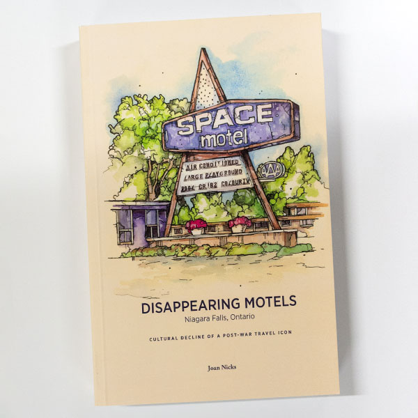 example of perfect bound book on table