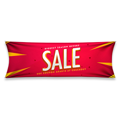 custom vinyl banner for sale