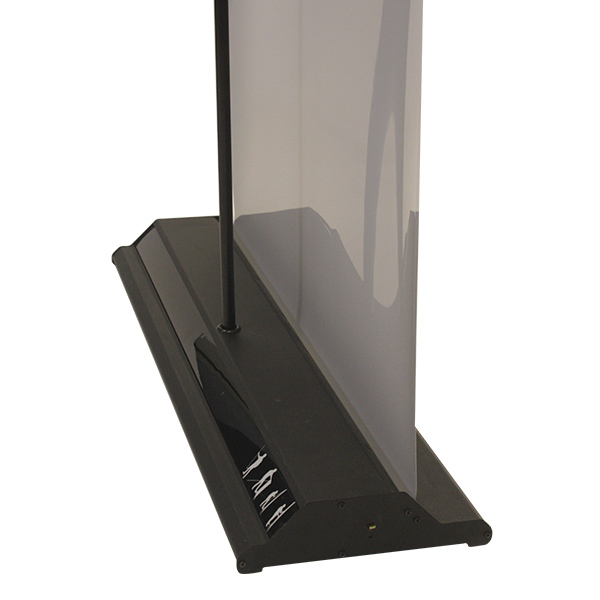 Retractable floor banner 3