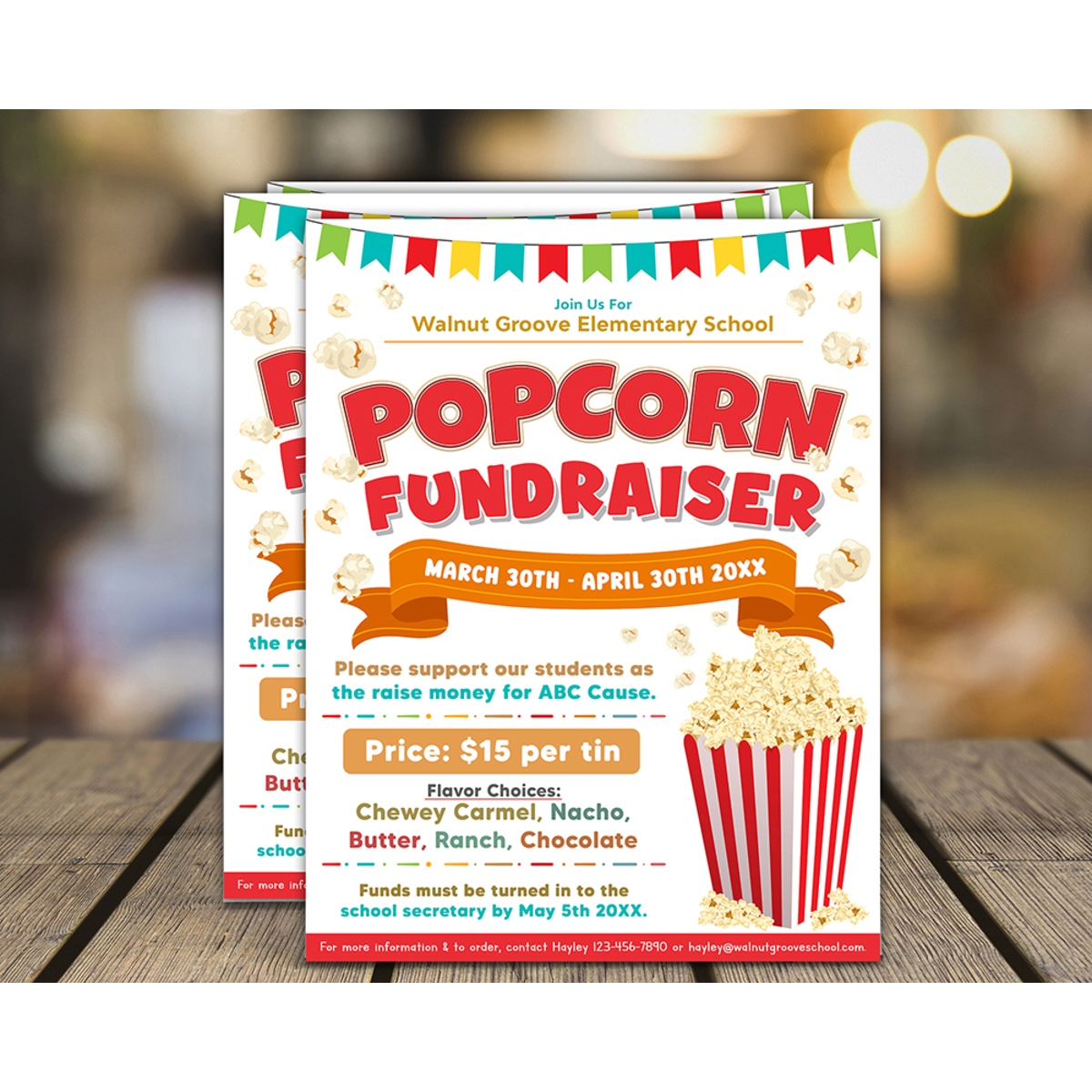Fundraiser Flyers