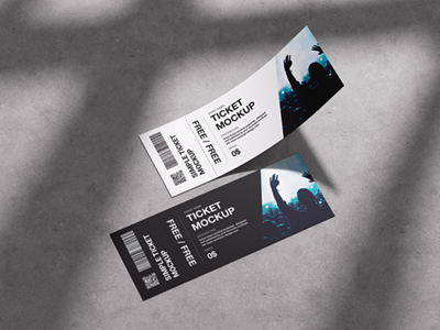 Event Tickets (Numbered, Perforated)