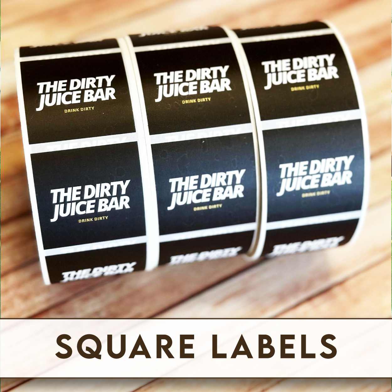 Square Printed Labels