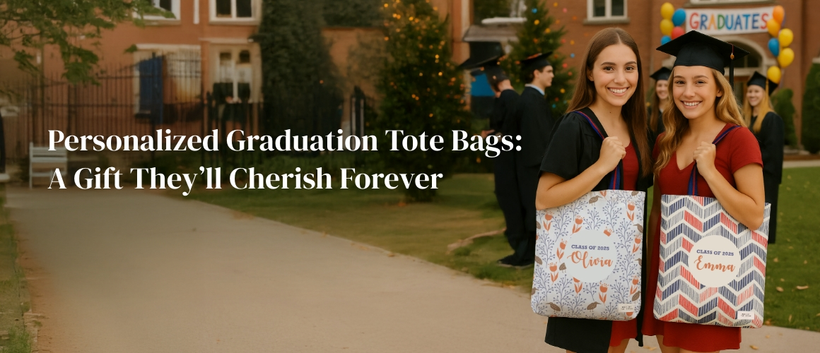 Personalized Graduation Tote Bags A Gift