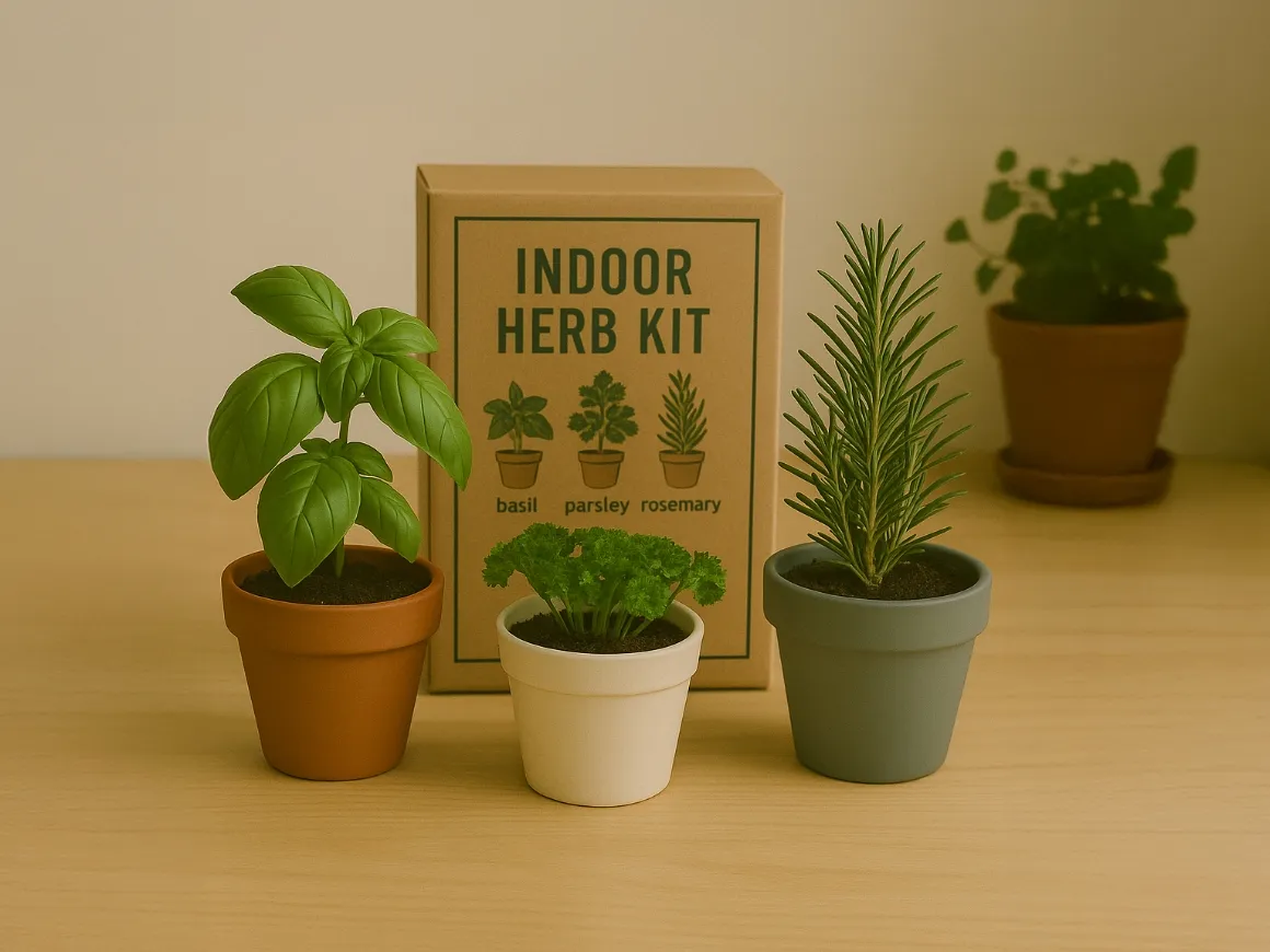 Potted Plants or Indoor Herb Kits