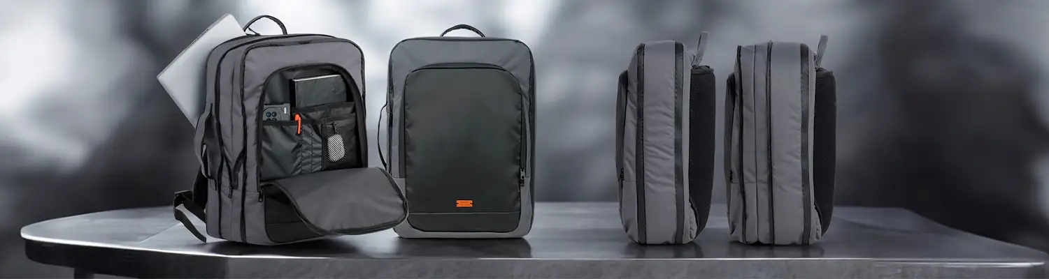 expandable backpack