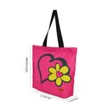 Large Tote - Pink Heart 2