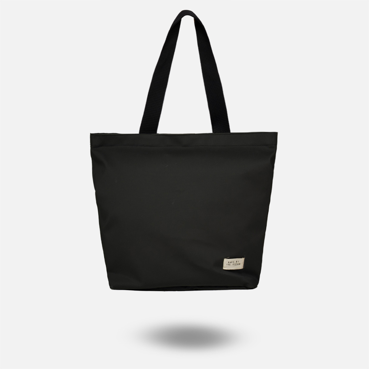 Classic Large Tote Black Bags By The Ocean
