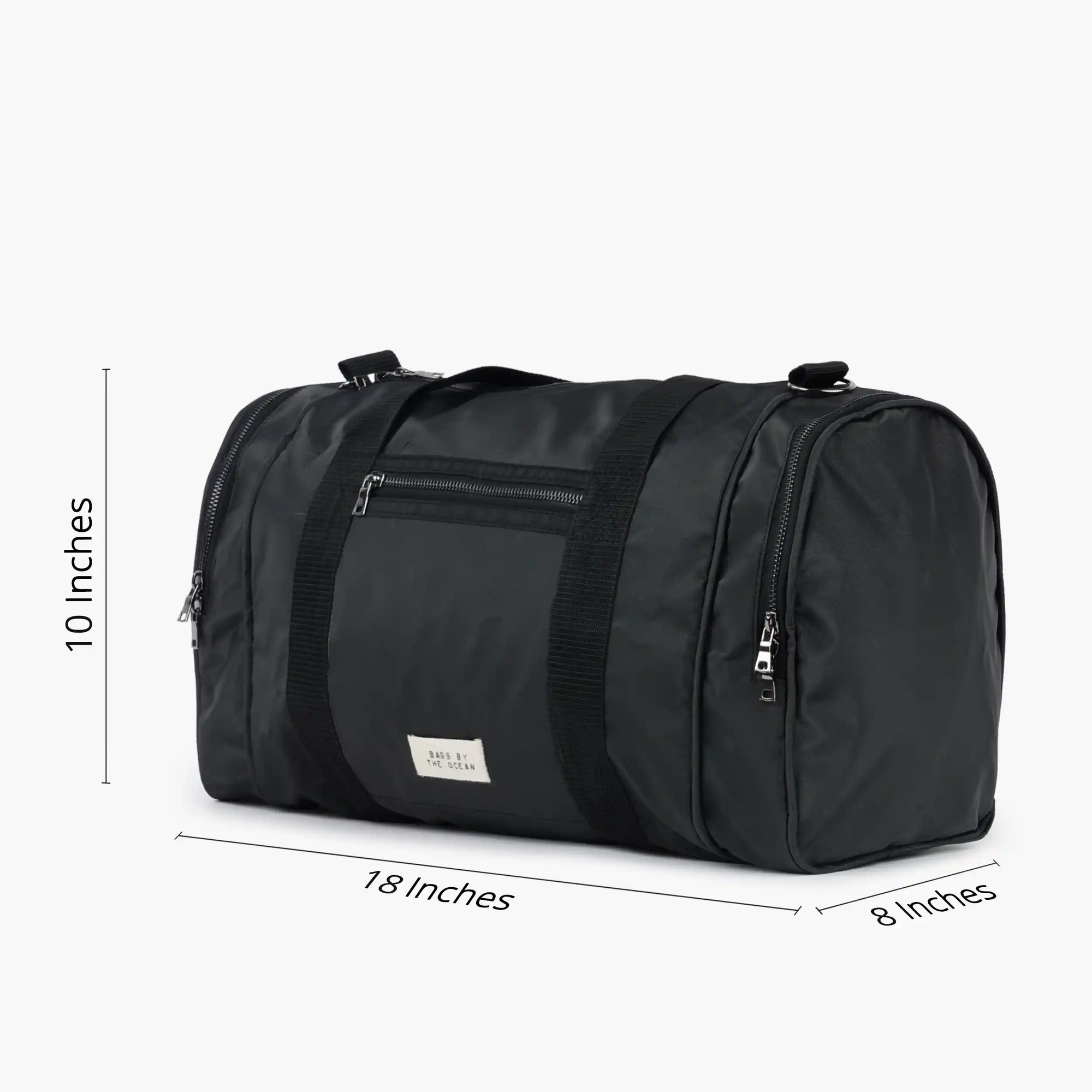 Duffle Bag - Solid Black 2