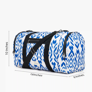 Duffle Bag - Ikat Pattern 2