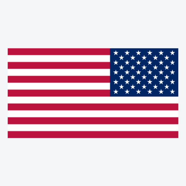 4 x 2" Censys - American Flag