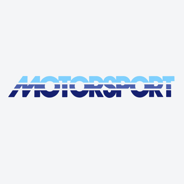 35.6" Motorsports Windshield Banner - Blue