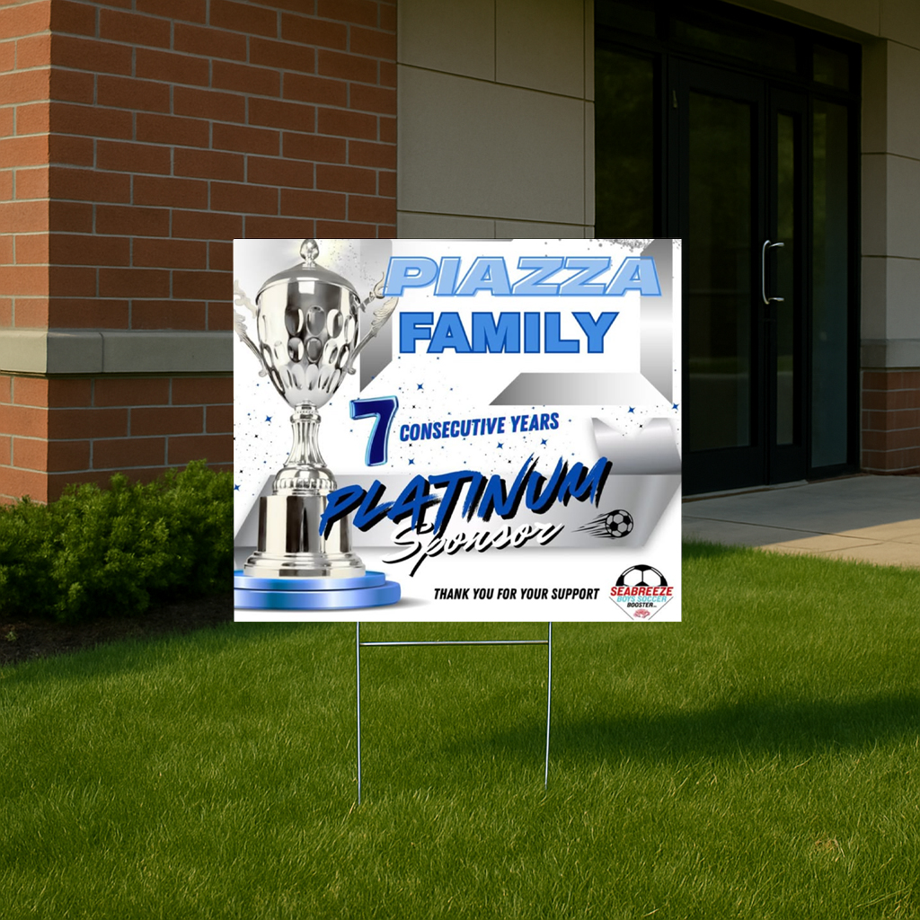 SHS Boys Soccer Yard Sign