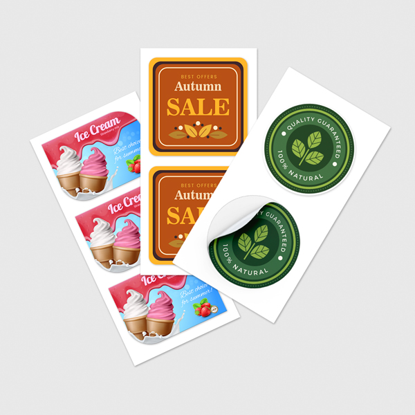 Category Stickers By Shape
