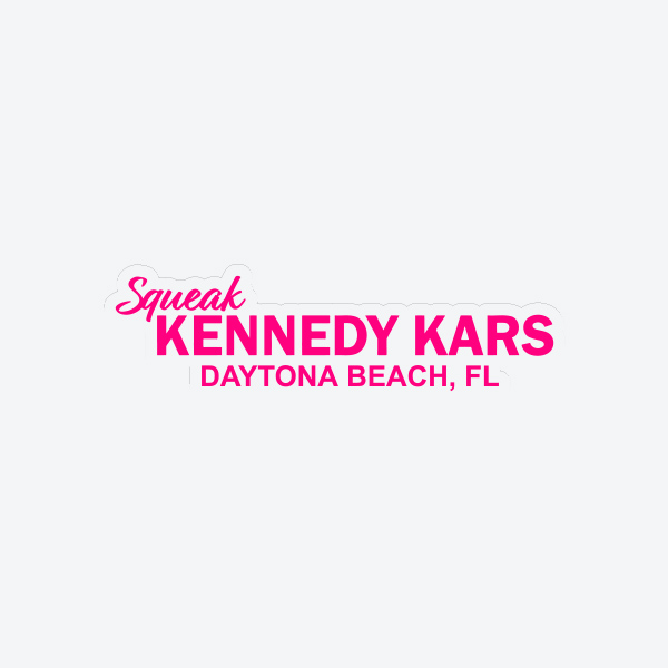 5.8" Kennedy Kars Decal - Pink