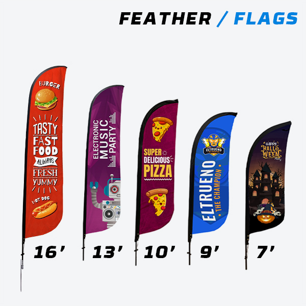 Custom Feather Flags 1