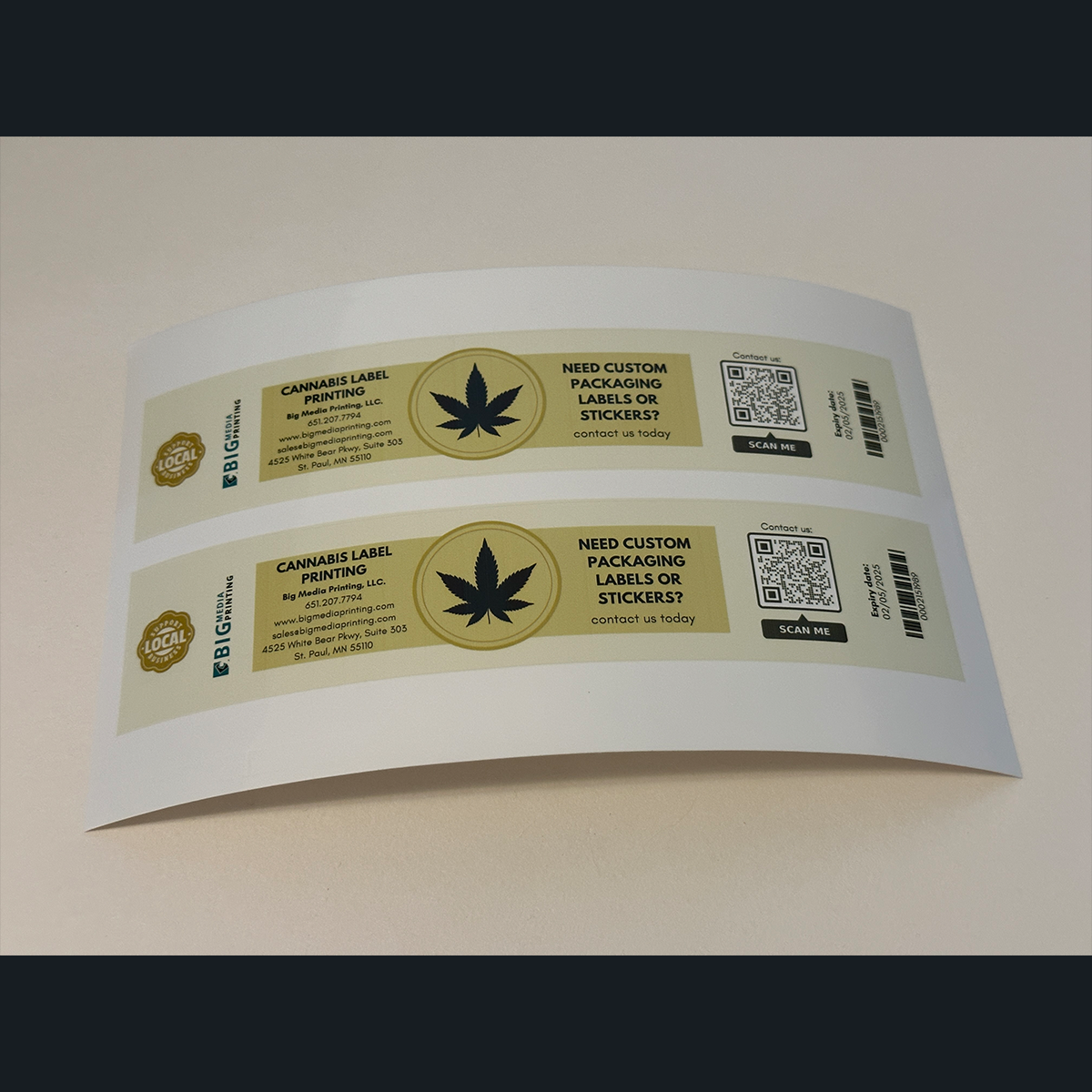 Custom Packaging Labels