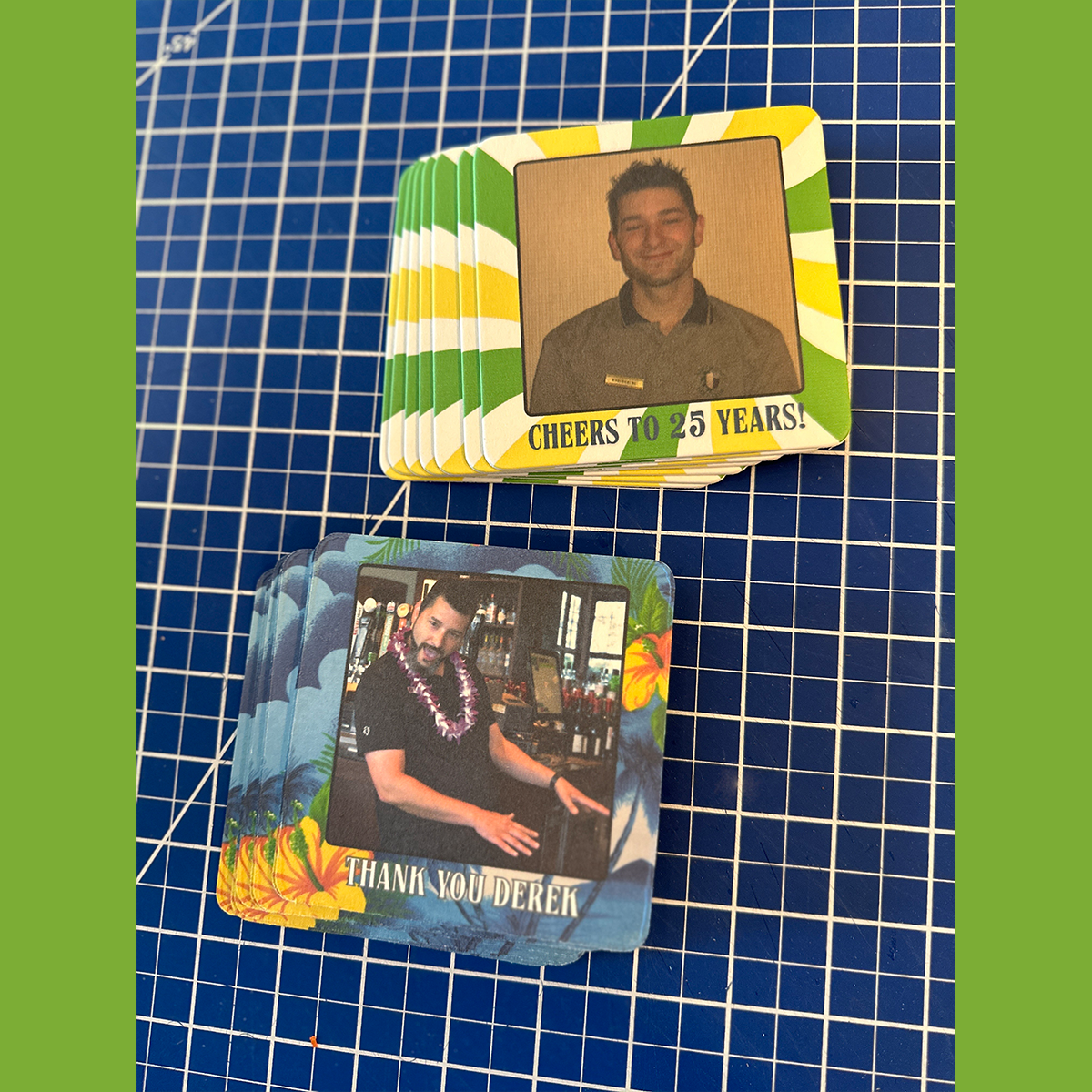 Retirement Party Coasters