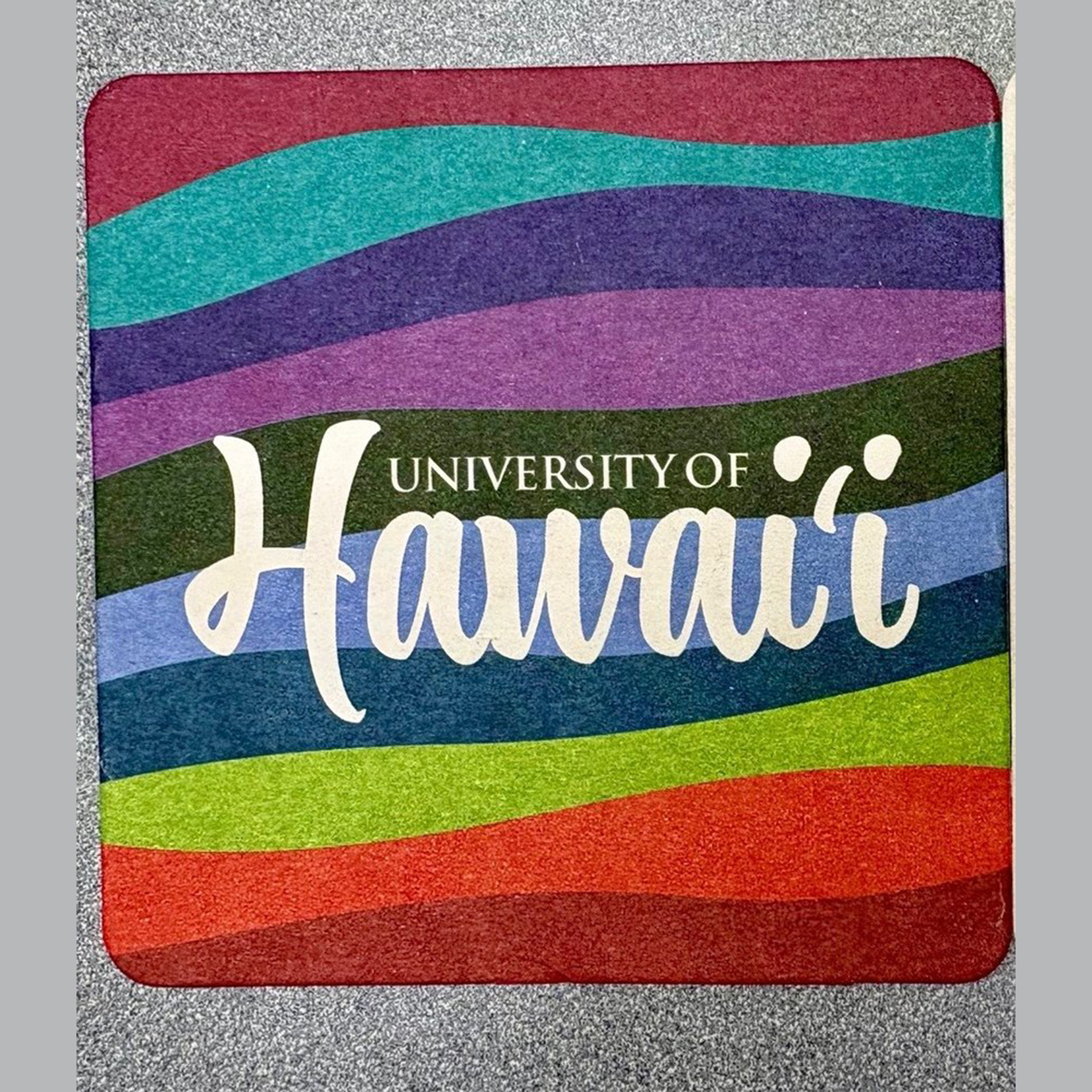 Custom Bar Coasters Printed for the University of Hawaii
