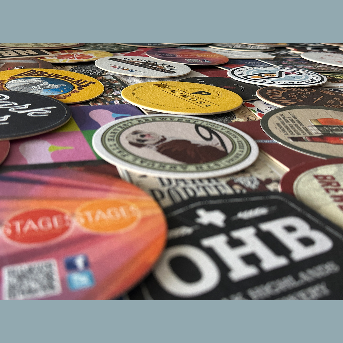 Where can I get custom beer coasters printed for my brewery?