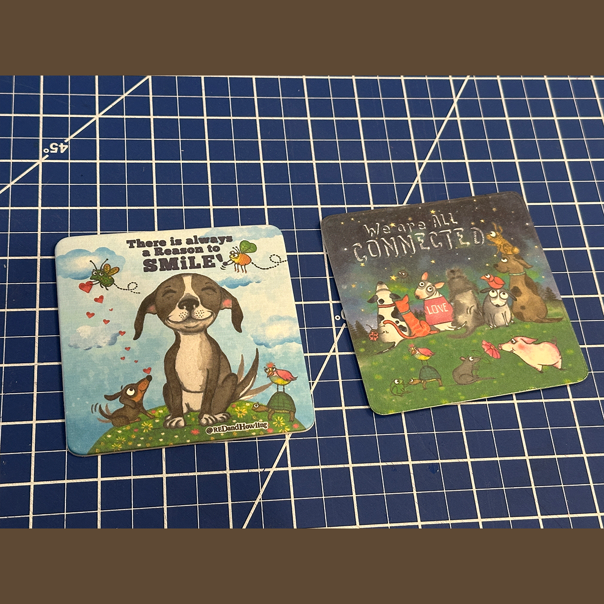 Personalized Beverage Coasters