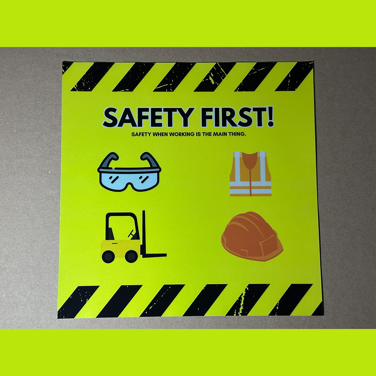 Reflective Safety Vinyl Film Printing
