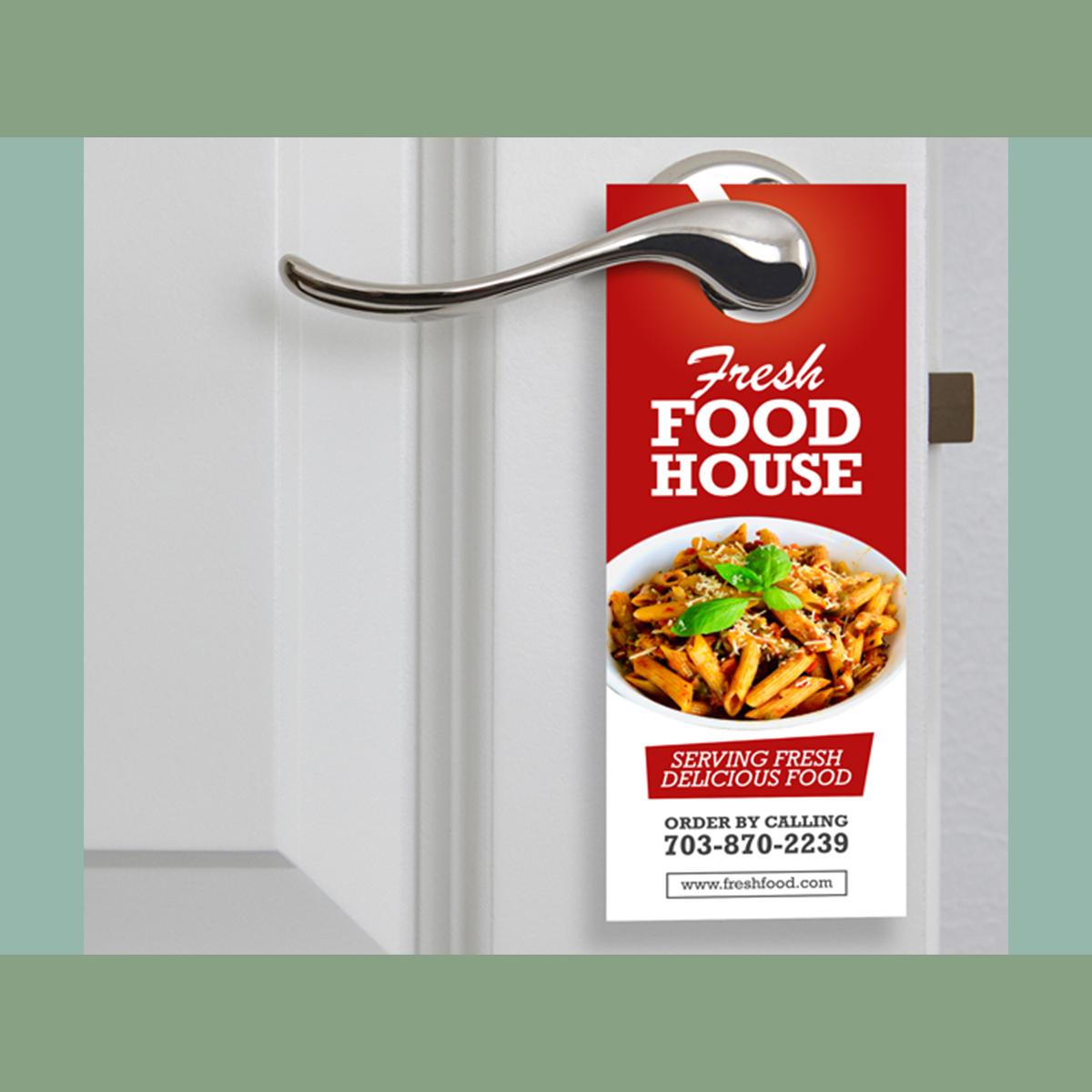Printed Door Hangers Single Sided