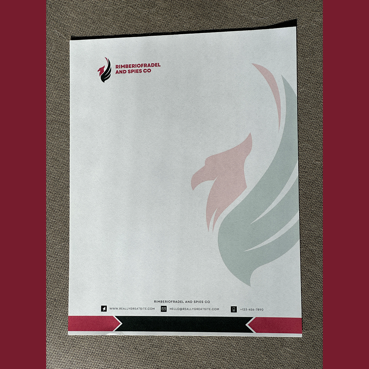 Letterhead Printing For Businesses